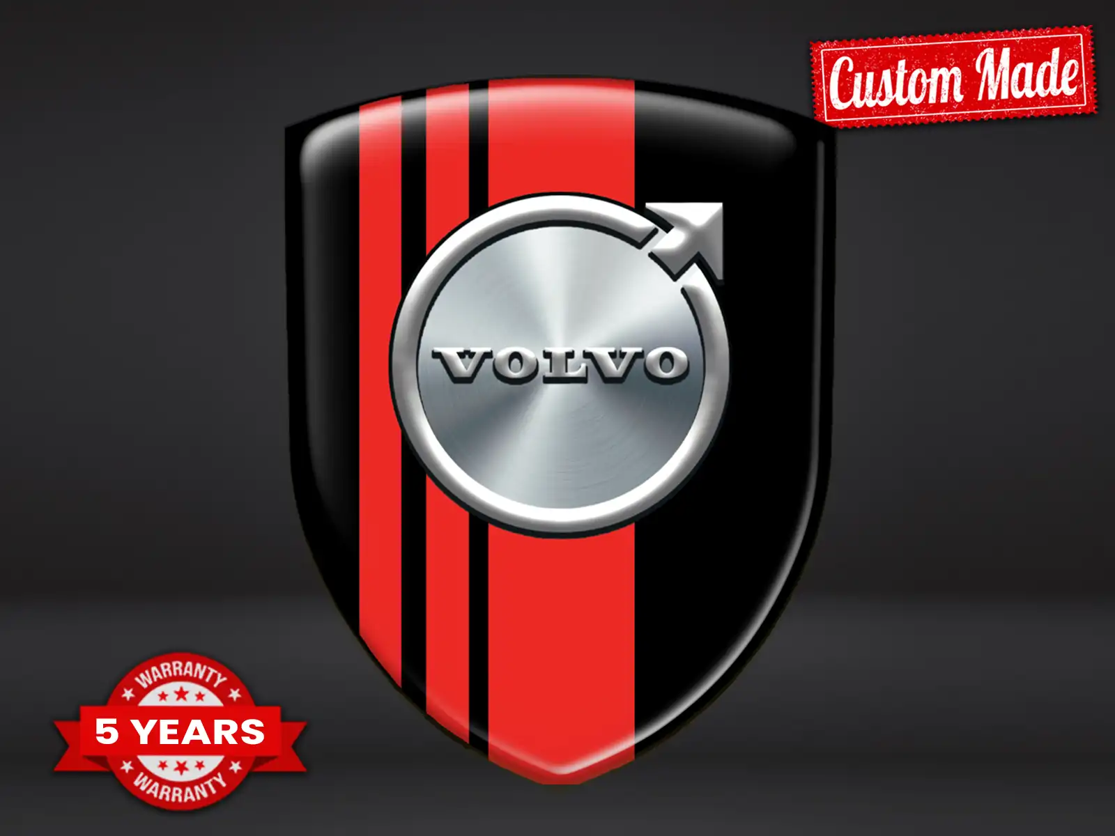 Volvo Letras Pegatinas Auto Resistentes Universal Alta Calidad